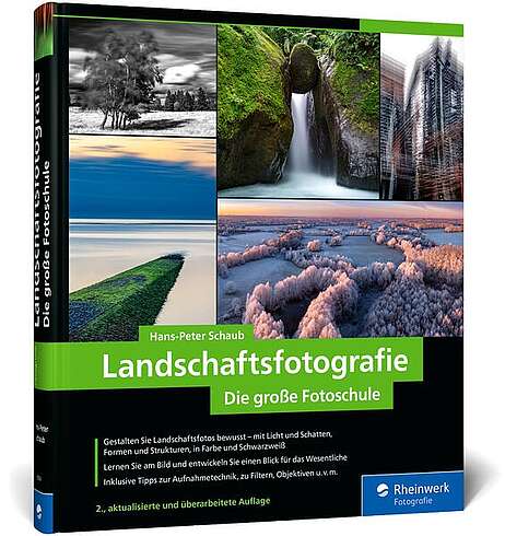 Collage mehrerer Landschaftsfotografien.
