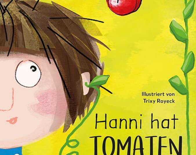Hanni wächst eine Tomate aus den Ohren