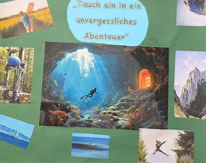 Plakatcollage zum Thema
