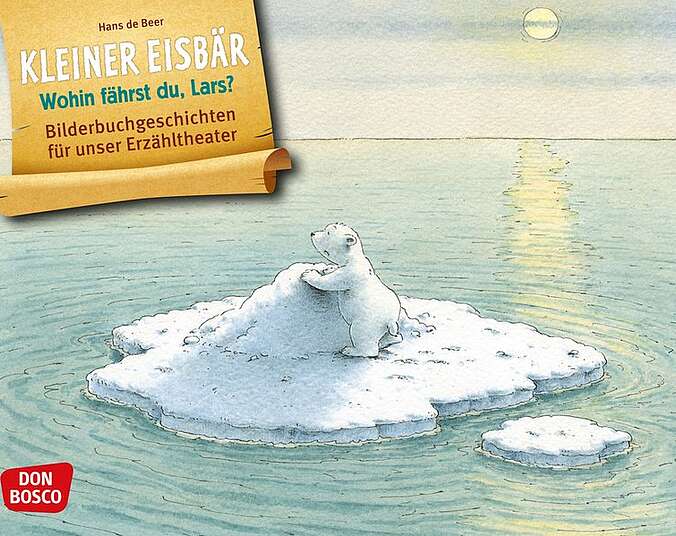 Lars auf einer Eisscholle