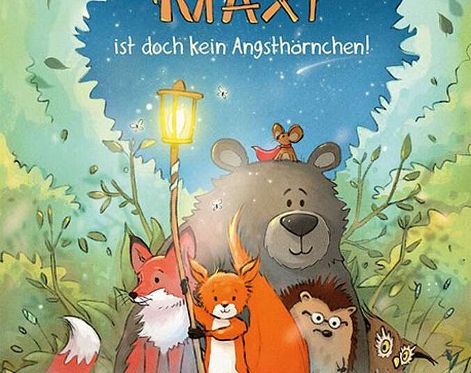 Eichhörnchen Maxi mit Freunden bei einer Nachtwanderung