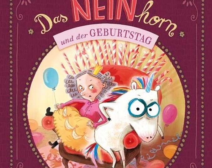 Das Neinhorn und die KönigsDochter sind sauer aufeinander.