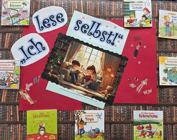 Ich lese selbst - Plakat.